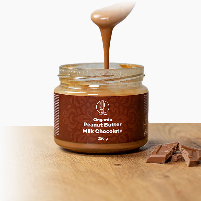 peanut butter milk chocolate - transition